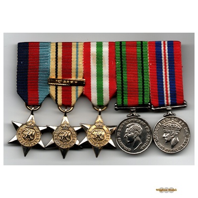 (image for) WWII - Group of 5 Miniature