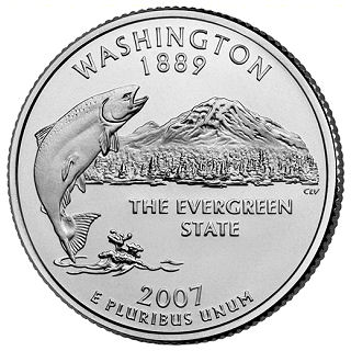 2007 - Washington State Quarter (P) - Click Image to Close